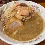 ラーメン二郎 - つけ汁