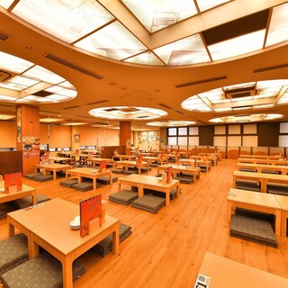 テーブル席＆座敷を完備◎サク飲みから大規模宴会まで対応