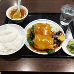 四つ角飯店 - 角煮定食