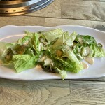 肉の青木商店 - サラダ付き