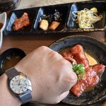 肉の青木商店 - Vintageな左腕のお供と