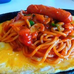 ドルチェ/かつ富 - 料理写真:鉄板ナポリタン