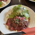カフェ マリオ シフォン - ローストビーフ丼ライス小