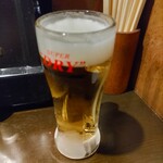 新川にしや - 生ビール