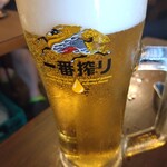 ホルモン青木 - 生BEER