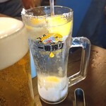 ホルモン青木 - 生レモンサワー