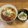 自家製麺 啜乱会 - 正油 ¥900 ＋ 背あぶライス ¥250