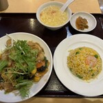 龍鳳 - 焼きそばチャーハンセット