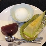 十々八 - デザート(洋なし)