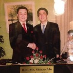 Nam Phuong - 安倍首相来店時の写真