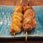 鶏と無限の可能性 - 焼鳥おまかせ５本②
