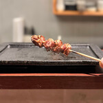 備長炭焼鳥 木下 - ずり 塩(230円)