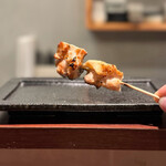 備長炭焼鳥 木下 - ふりそで 塩(230円)