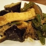 エガサン - わが家のナス・ピーマン・ししとうの油いため