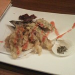 和温 - 秋刀魚の天麩羅