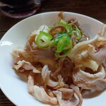 浜とん - ★★ガツ刺しハーフ 220円 固くてイマイチ！