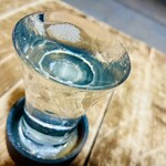 鳥富 - 【ドリンク】日本酒。甘めの日本酒をオススメされました。