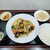 和盛 - 料理写真:キクラゲ・豚肉・玉子炒め定食800円