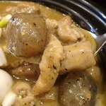 たま家食堂 - もつ煮込み定食