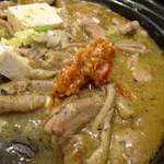 たま家食堂 - もつ煮込み定食