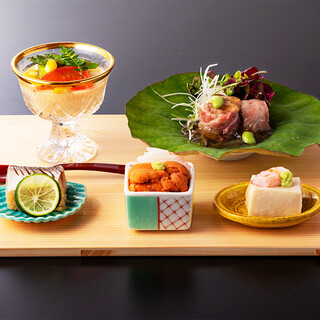 職人の技が光る美しい逸品料理