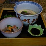 うさ季 - お刺身（少なかったです）茶碗蒸し