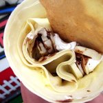 クレープハウス ピーナッツ - 生カスタードバナナチョコ！(2014,09/13)