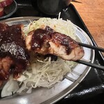 キッチン シン•トミー - 開店記念と言うことで対象の4品が¥550
✅トリミソ定食¥880→¥550❗️
　※＋¥400で鶏1枚追加可能