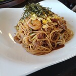 ビッグボーン - 料理写真:田舎スパゲティ　ピリ辛