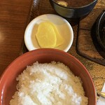 なるみ - 粗挽きビーフハンバーグ定食