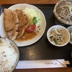 力鶴 - トンテキ定食