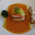 レインボー - フィッシュランチの「本日のお魚料理」めだいのポーピエット（paupiette）