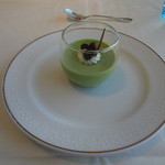 レインボー - 抹茶のパンナコッタ