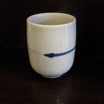 鰻禅 - 湯呑にも鰻