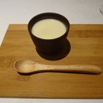 リストランテ サクラ - アミュゼ、南瓜の冷製ポタージュ