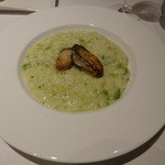 リストランテ サクラ - 広島産牡蠣とゴルゴンゾーラのリゾット、アボカドのソース（＋３００円）