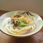 西端手打 上戸うどん - かけうどん２２０円