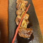 旬彩居酒屋　古市　つぼ銀 - 鴨のなんやったかなぁ(^◇^;)