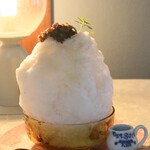 CAFE Tea Tree - 【2025.06】豆花のかき氷(お茶付き・税込950円)