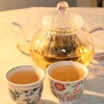 CAFE Tea Tree - 【2025.06】豆花のかき氷(お茶付き・税込950円)