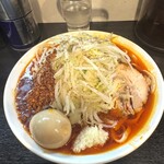 豚星。 - 辛麺 豚2枚 ¥1,300   味玉¥120