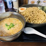 麺屋ゆうき - ランチメニュー担々つけ麺の中盛り770円