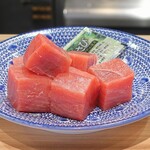 立ち呑み正屋 - 本まぐろぶつ切り