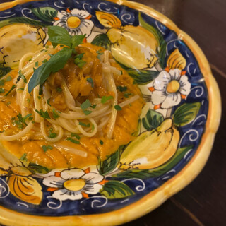 シチリア発祥【うにのペペロンチーノ】