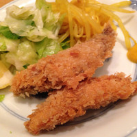 新宿割烹 中嶋 - いわしフライ