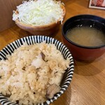 ららポーク - 変更可能なおかわり自由3種類