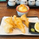 かばのおうどん - かしわささみ　420
たまご　　　　190