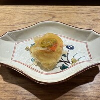 波濤 - 毛蟹と芋茎