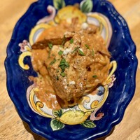 アダッキオ - ワタリガニのトマトクリームソース生パスタのキタッラ