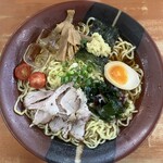 めんくま - 冷やしラーメン特盛　1,200円
